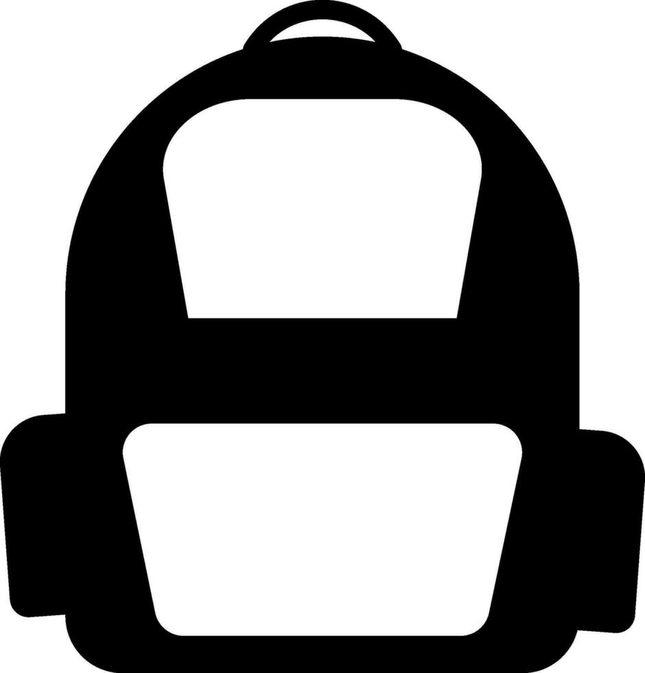 Illustration of a School Bag. vector
