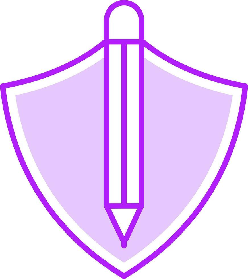 Vector illustration of Edit safety or security icon.