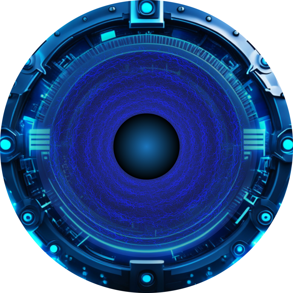 Modern Technology Eye Cybersecurity Crop-out png