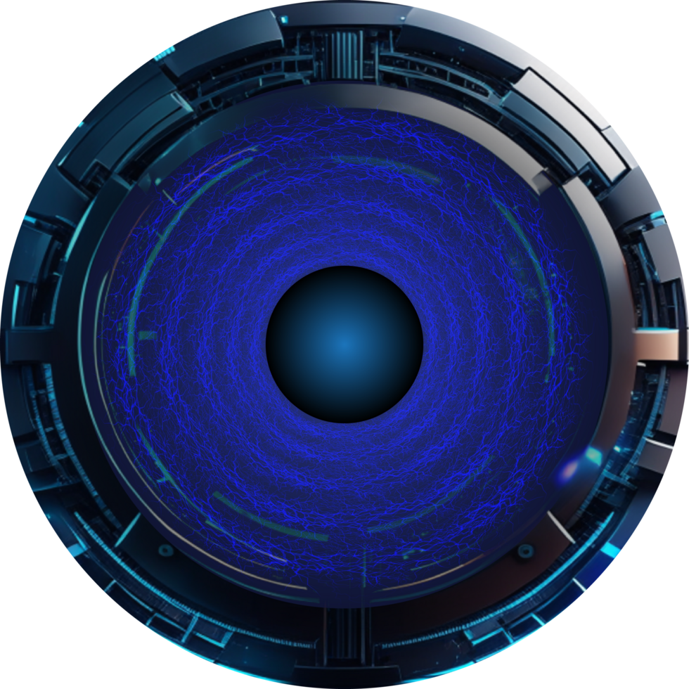 Modern Technology Eye Cybersecurity Crop-out png