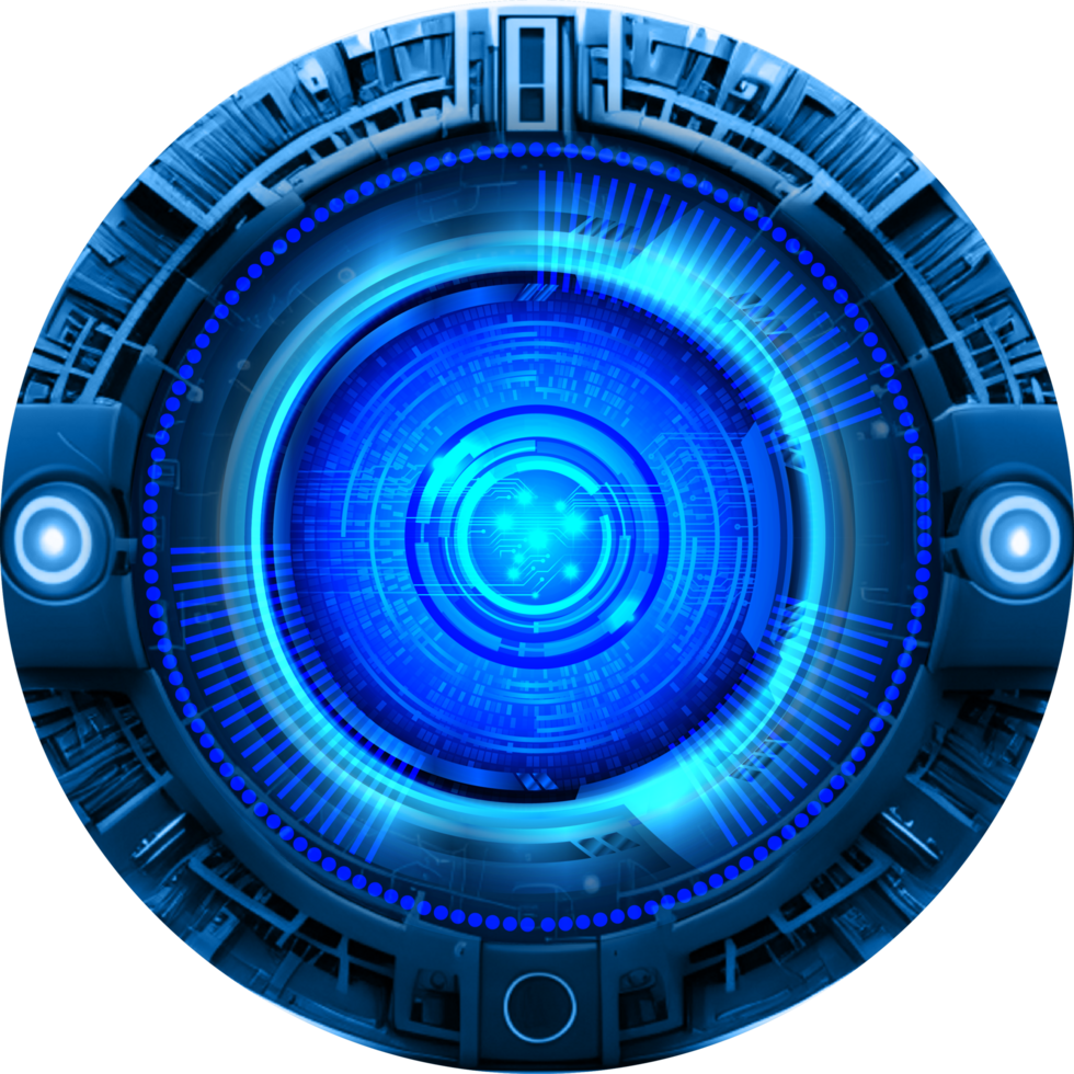 Modern Technology Eye Cybersecurity Crop-out png
