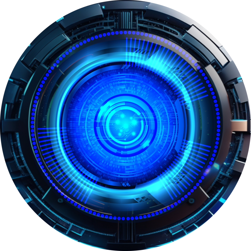 Modern Technology Eye Cybersecurity Crop-out png