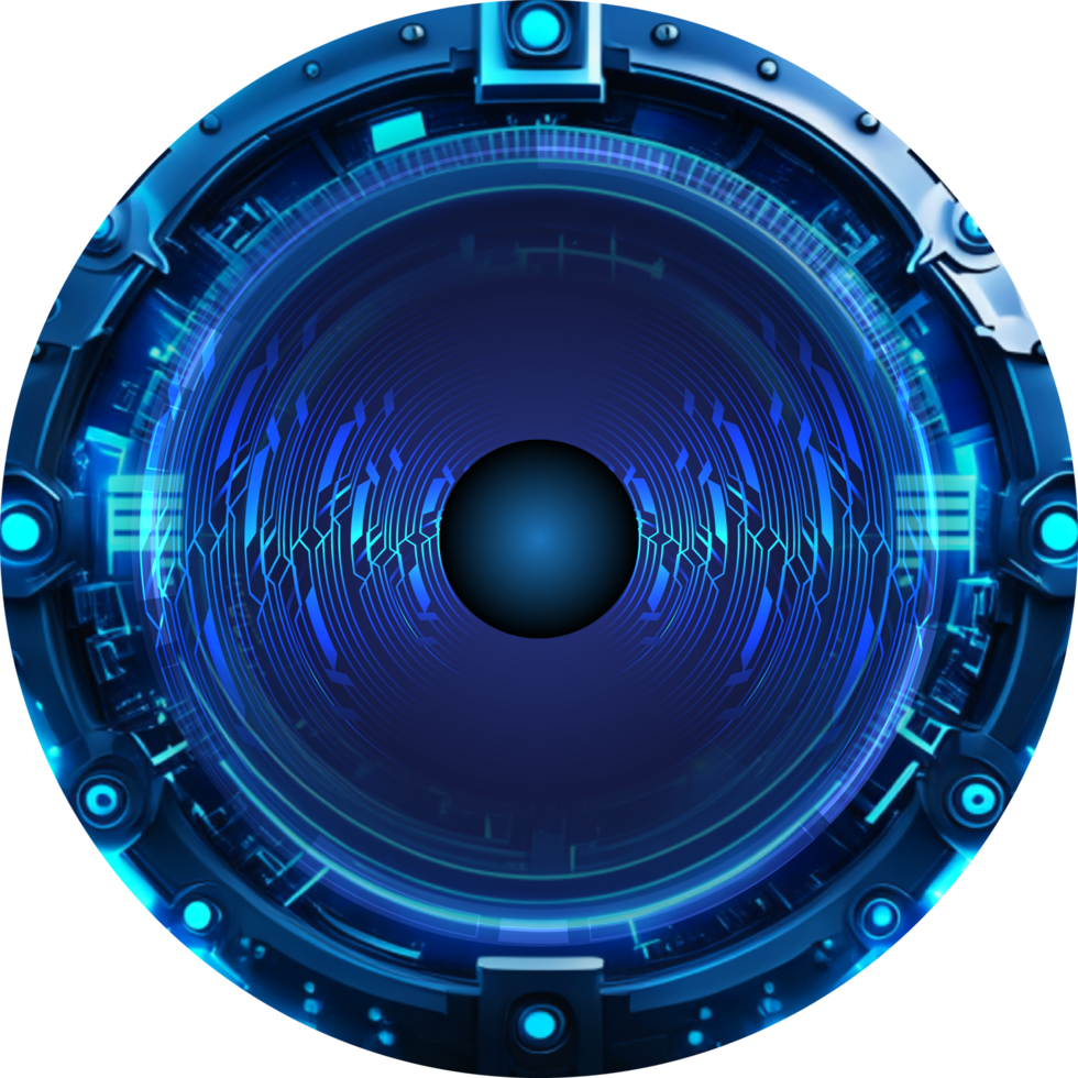 Modern Technology Eye Cybersecurity Crop-out png