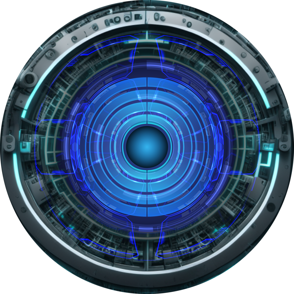 Modern Technology Eye Cybersecurity Crop-out png