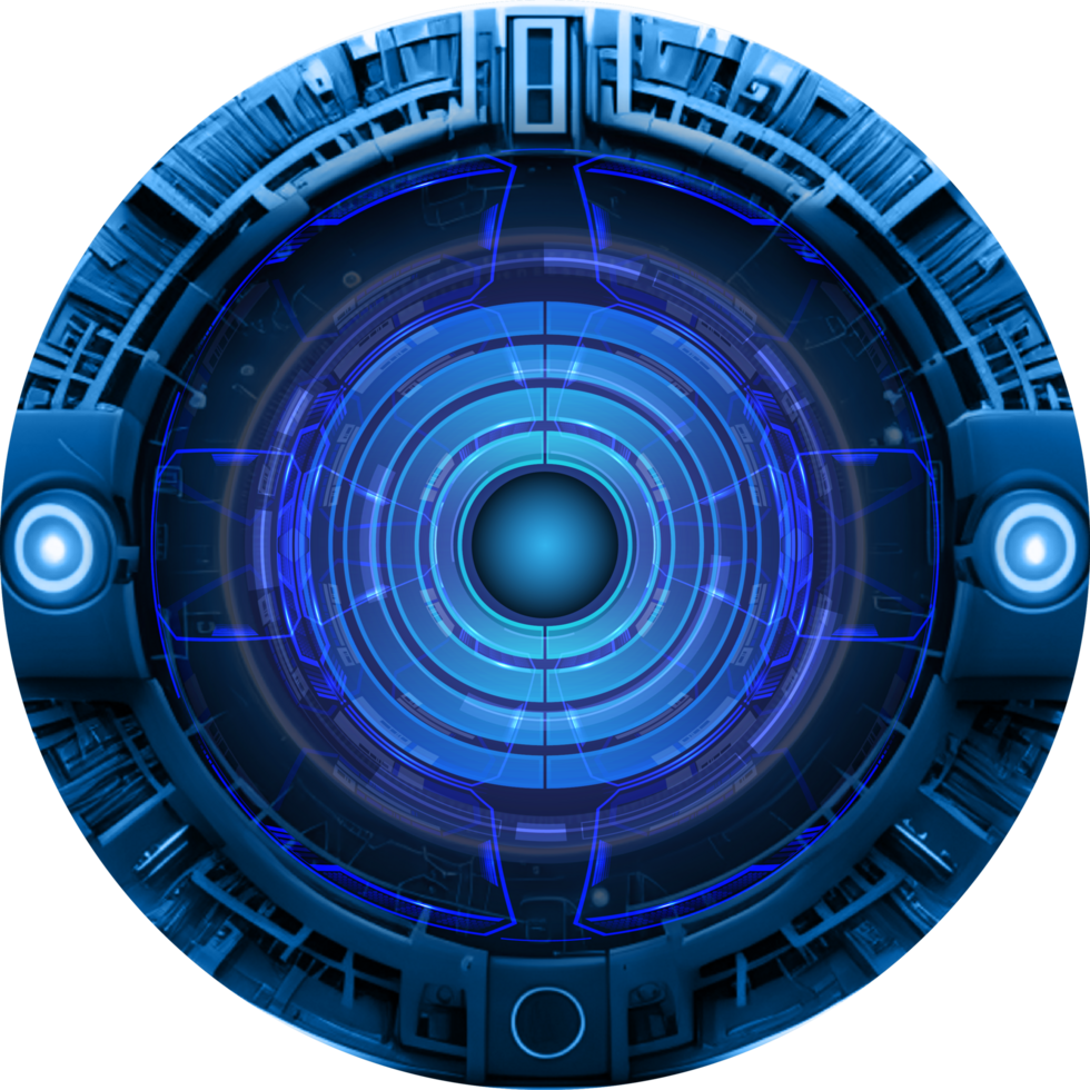 Modern Technology Eye Cybersecurity Crop-out png
