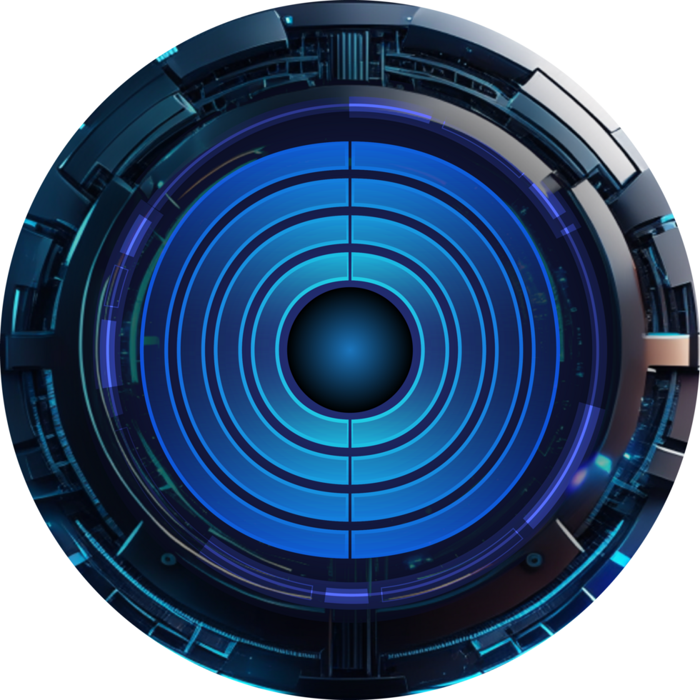 Modern Technology Eye Cybersecurity Crop-out png