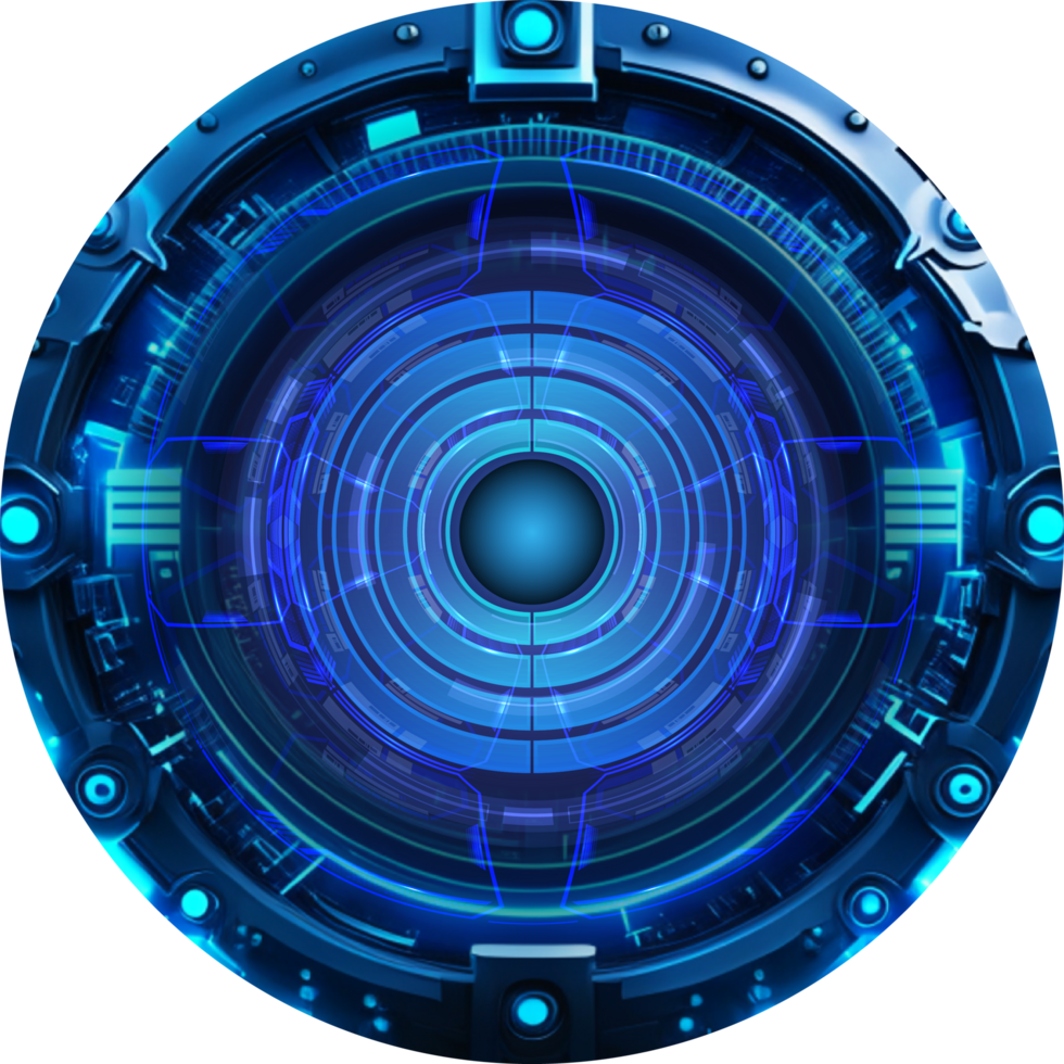 Modern Technology Eye Cybersecurity Crop-out png