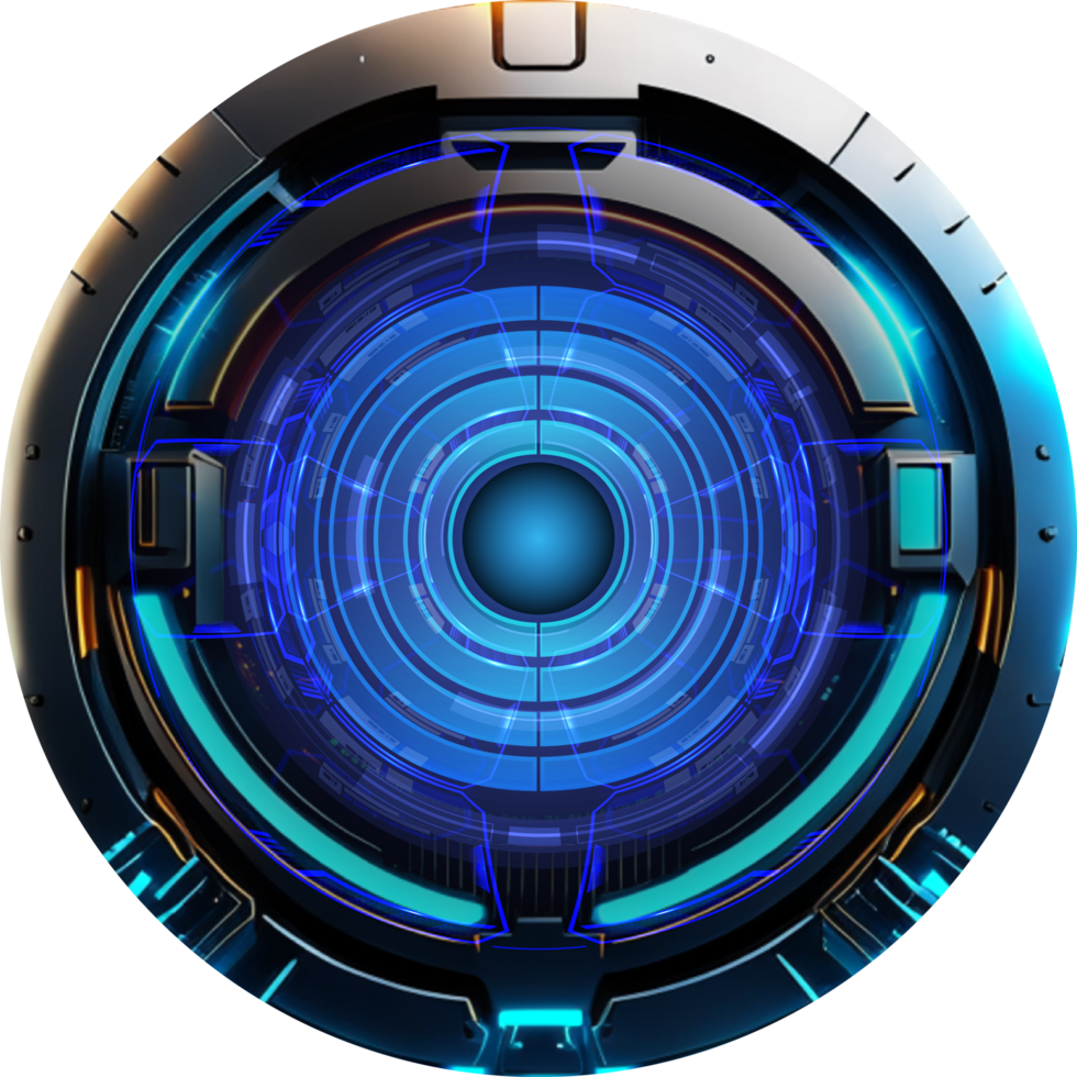 Modern Technology Eye Cybersecurity Crop-out png