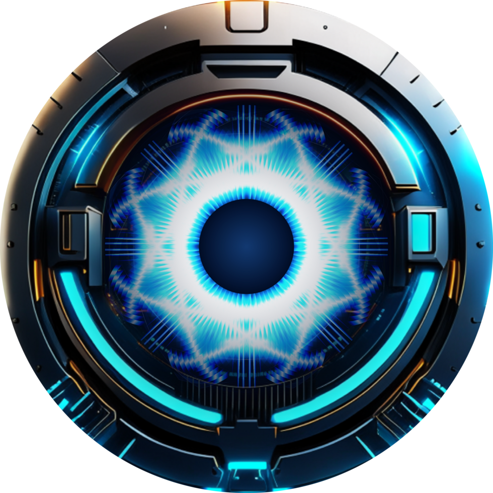 Modern Technology Eye Cybersecurity Crop-out png