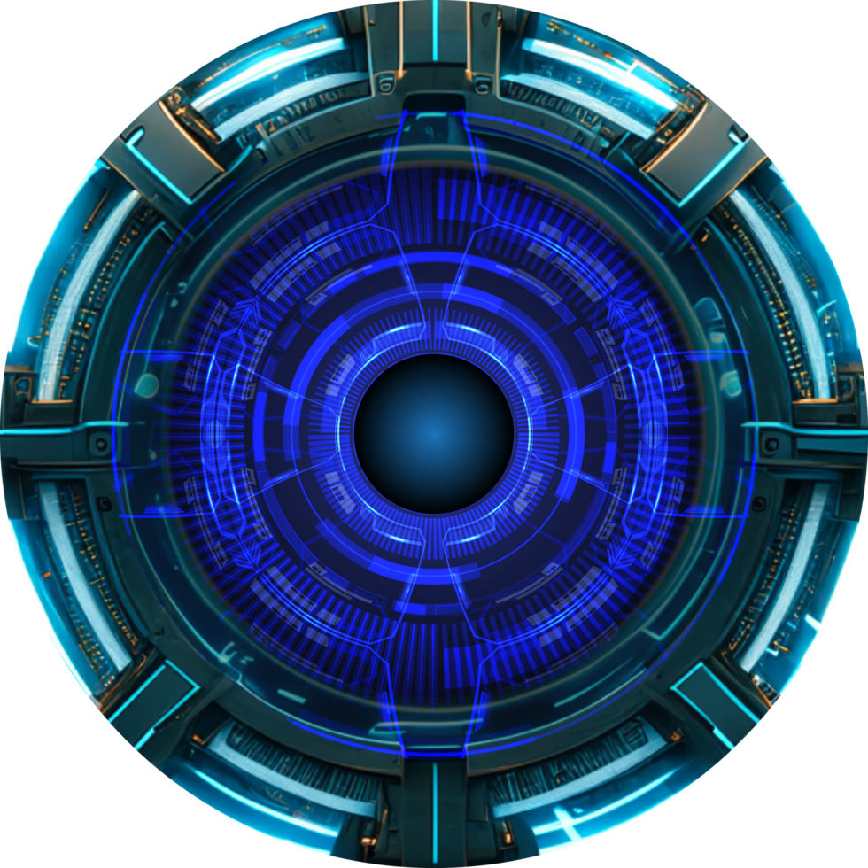 Modern Technology Eye Cybersecurity Crop-out png