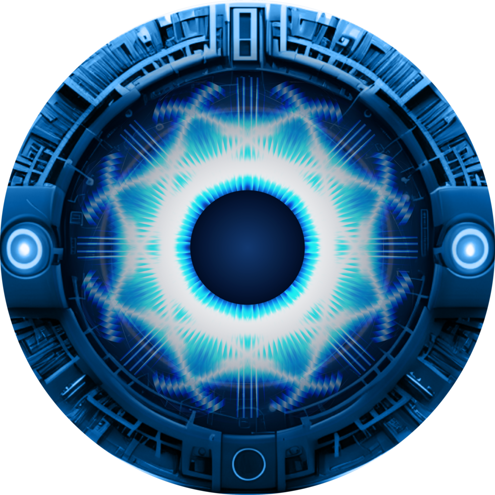 Modern Technology Eye Cybersecurity Crop-out png