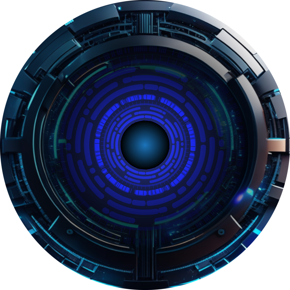 Modern Technology Eye Cybersecurity Crop-out png