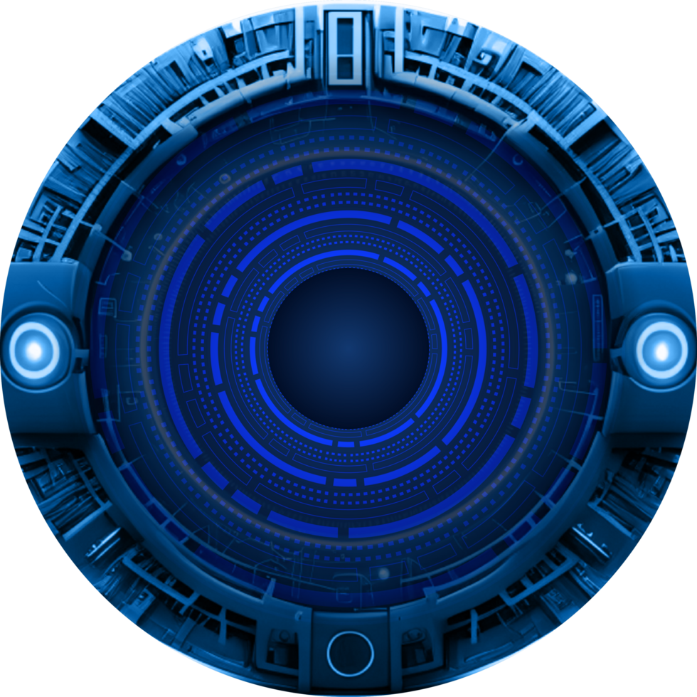 Modern Technology Eye Cybersecurity Crop-out png