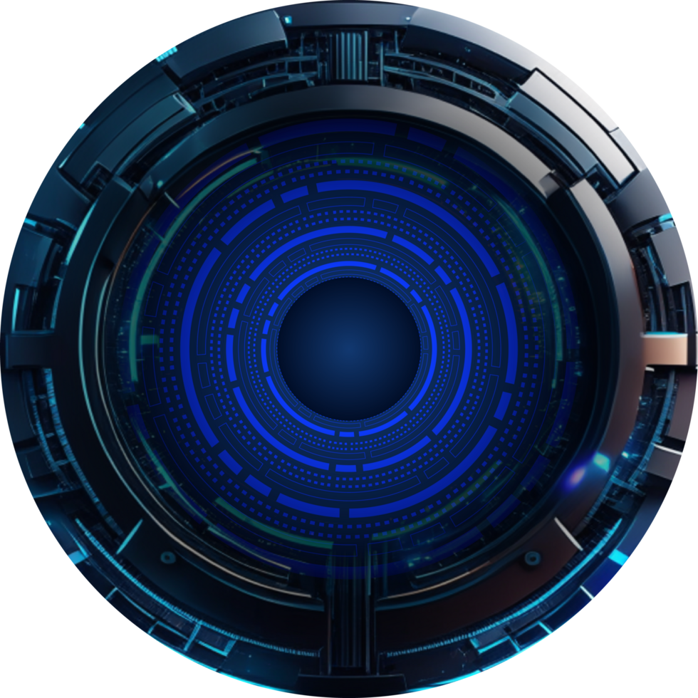 Modern Technology Eye Cybersecurity Crop-out png