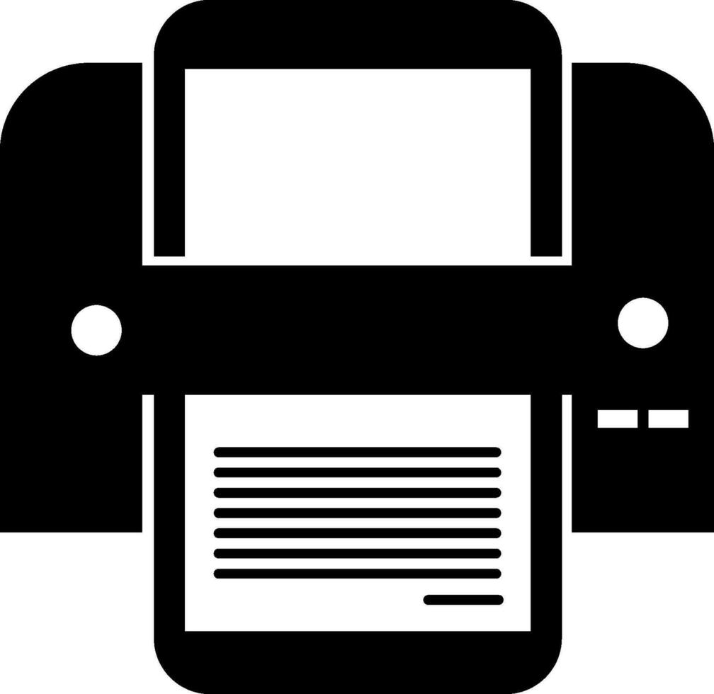 Sign or symbol of Printer. 25049517 Vector Art at Vecteezy