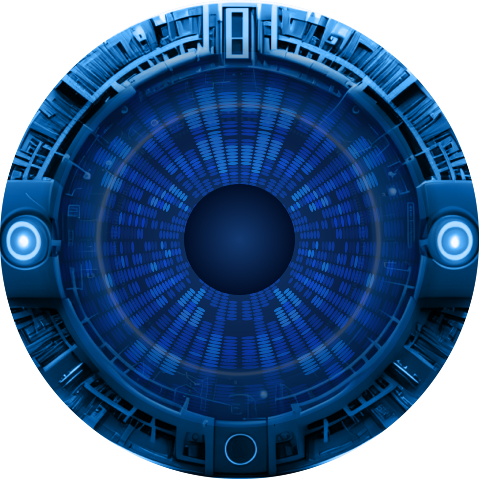 Modern Technology Eye Cybersecurity Crop-out png
