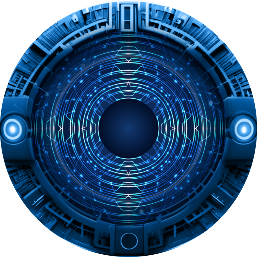 Modern Technology Eye Cybersecurity Crop-out png
