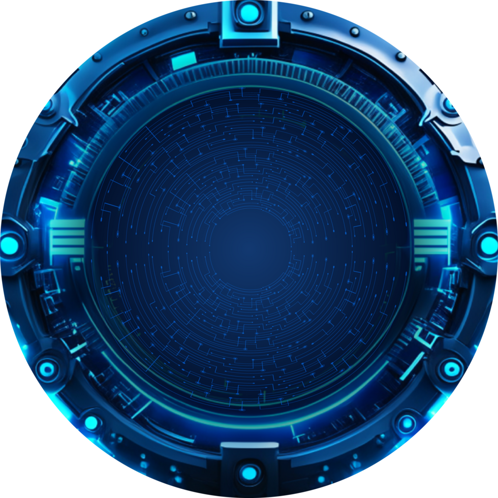 Modern Technology Eye Cybersecurity Crop-out png