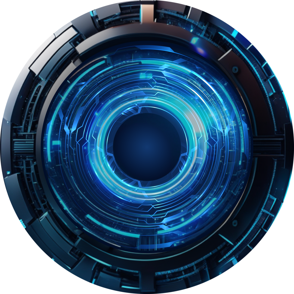 Modern Technology Eye Cybersecurity Crop-out png