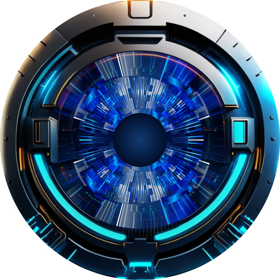 Modern Technology Eye Cybersecurity Crop-out png