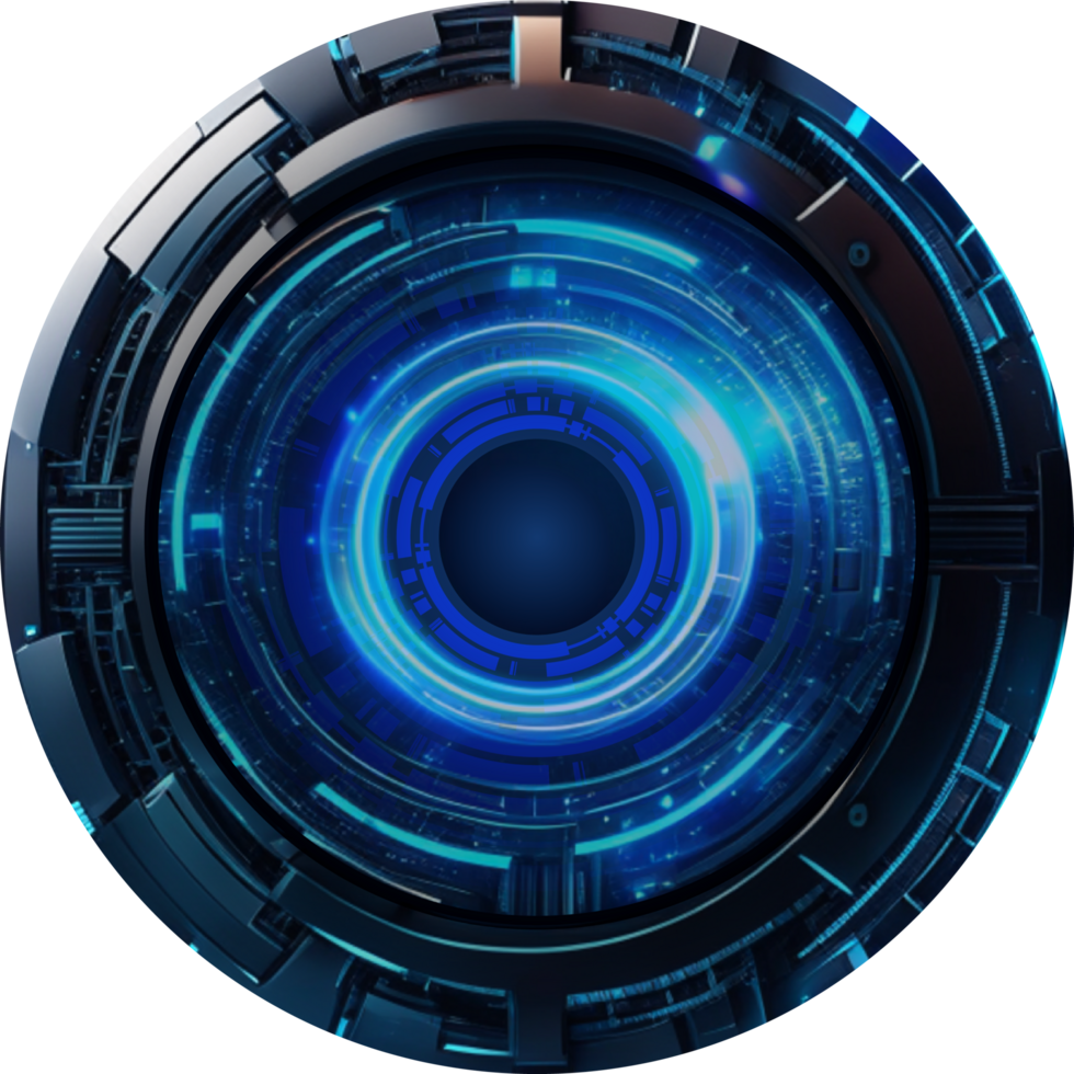 Modern Technology Eye Cybersecurity Crop-out png