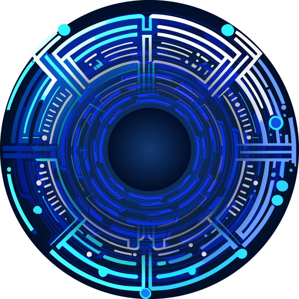 Modern Technology Eye Cybersecurity Crop-out png