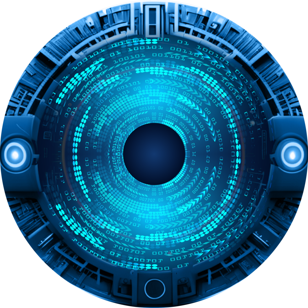 Modern Technology Eye Cybersecurity Crop-out png