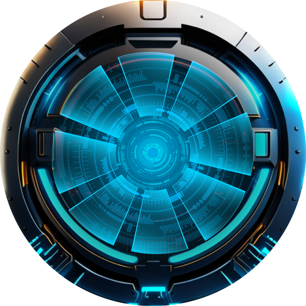 Modern Technology Eye Cybersecurity Crop-out png