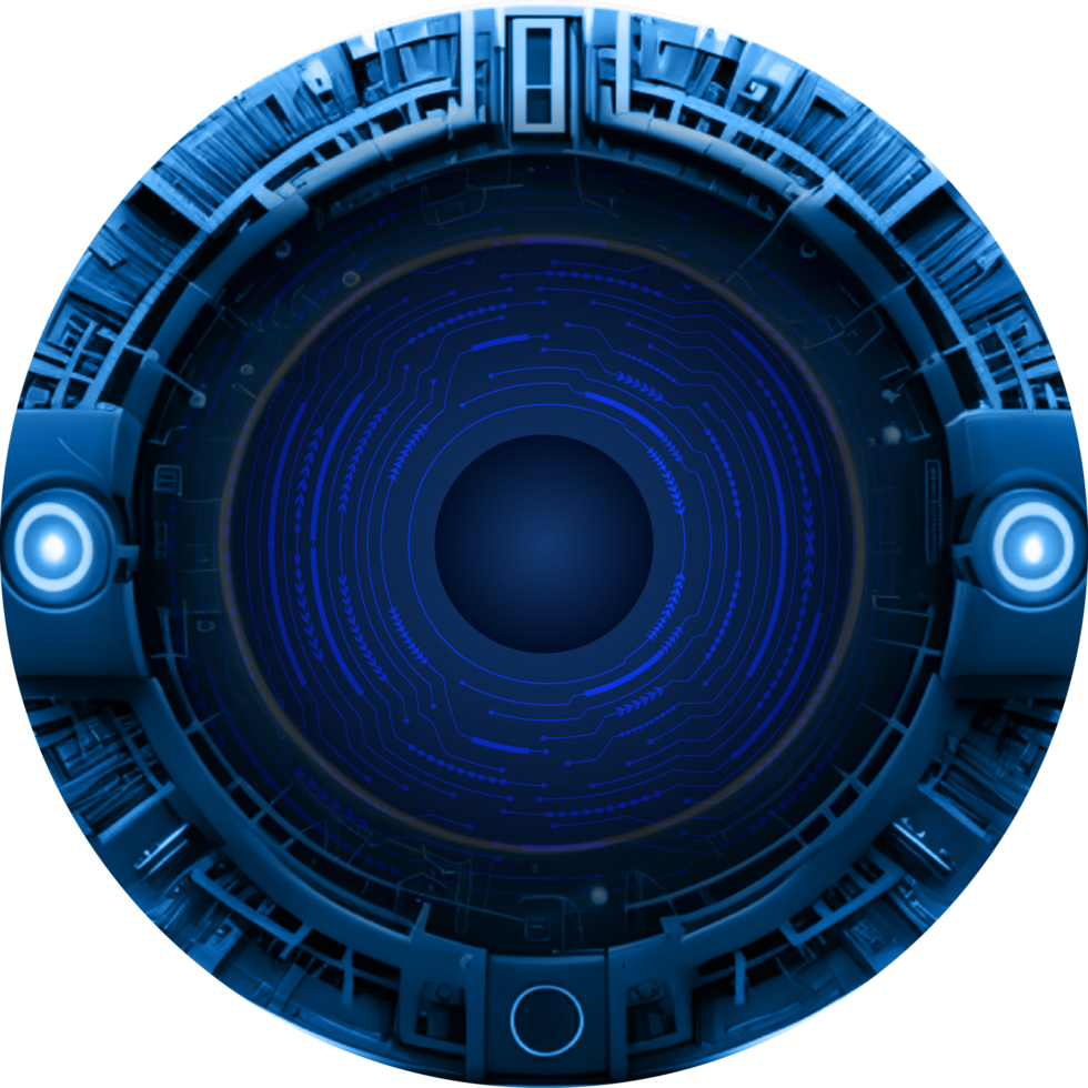 Modern Technology Eye Cybersecurity Crop-out png