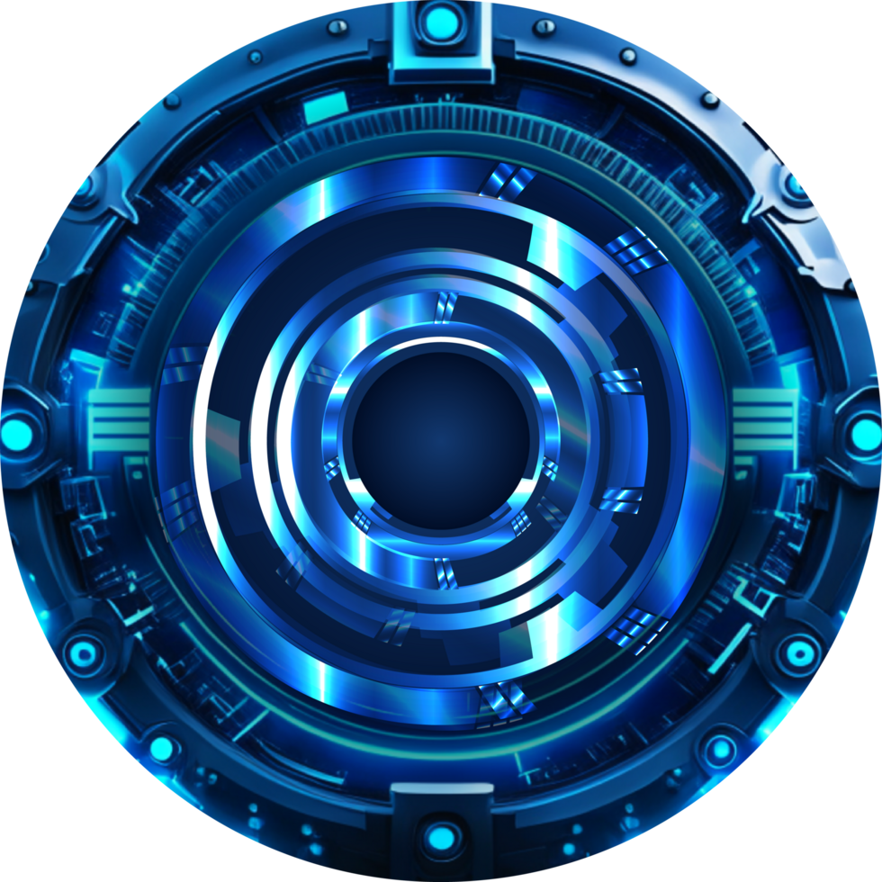 Modern Technology Eye Cybersecurity Crop-out png