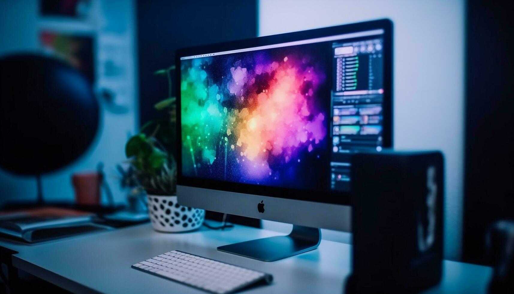 Glowing Computer Stock Photos, Images and Backgrounds for Free Download
