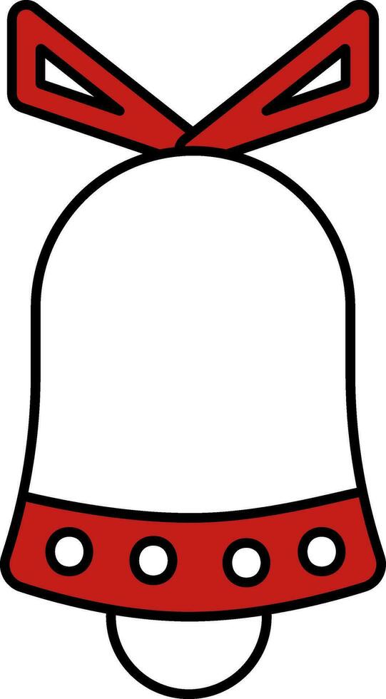 Bell, christmas, holiday icon vector