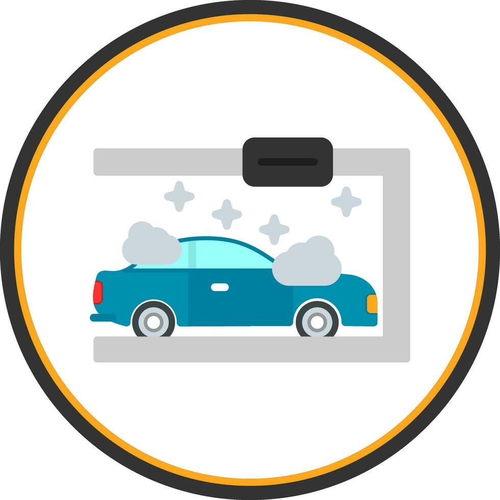 Car painting Vector Icon Design