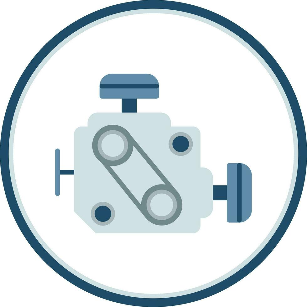 Engine Vector Icon Design