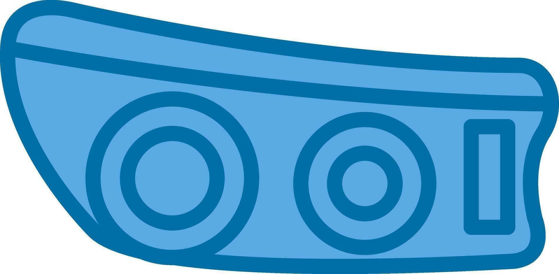 Head light Vector Icon Design
