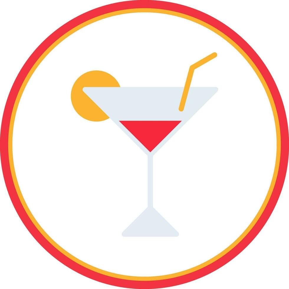 Martini Vector Icon Design