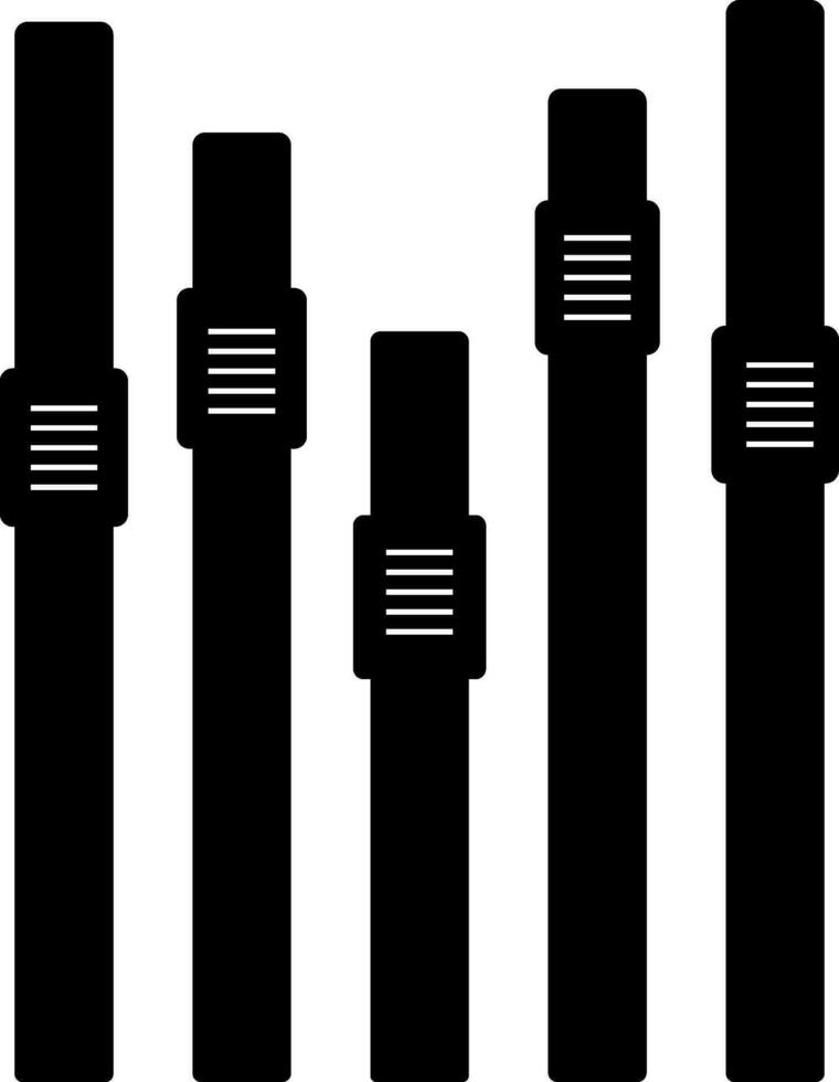 Symbol of Audio or Sound Mixer. vector