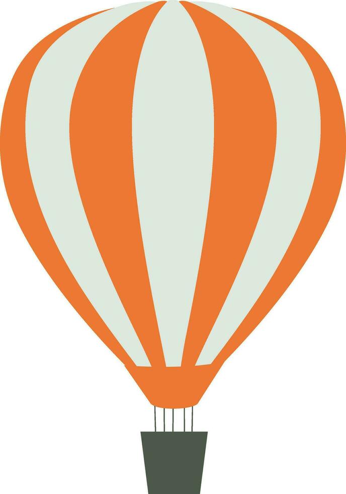 Illustration of a parachute. vector