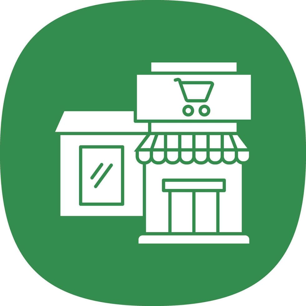 Supermarket Vector Icon Design