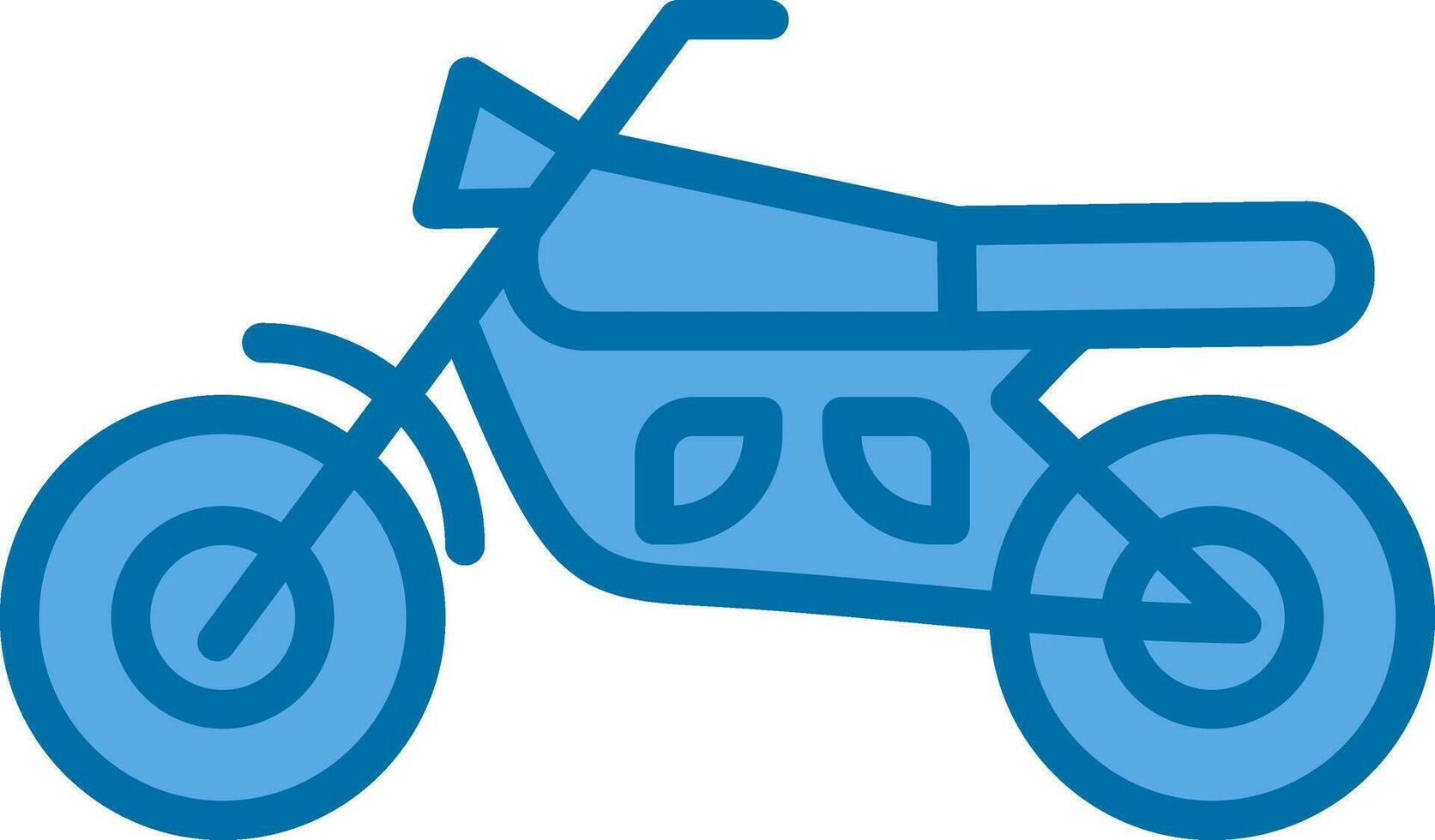 Motorbike Vector Icon Design