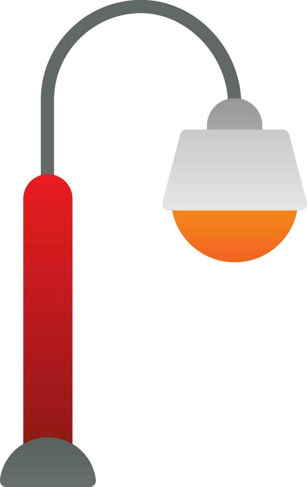Street lamp Vector Icon Design
