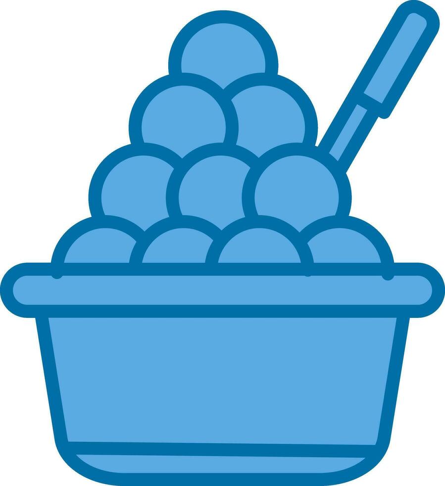 Bitterballen Vector Icon Design