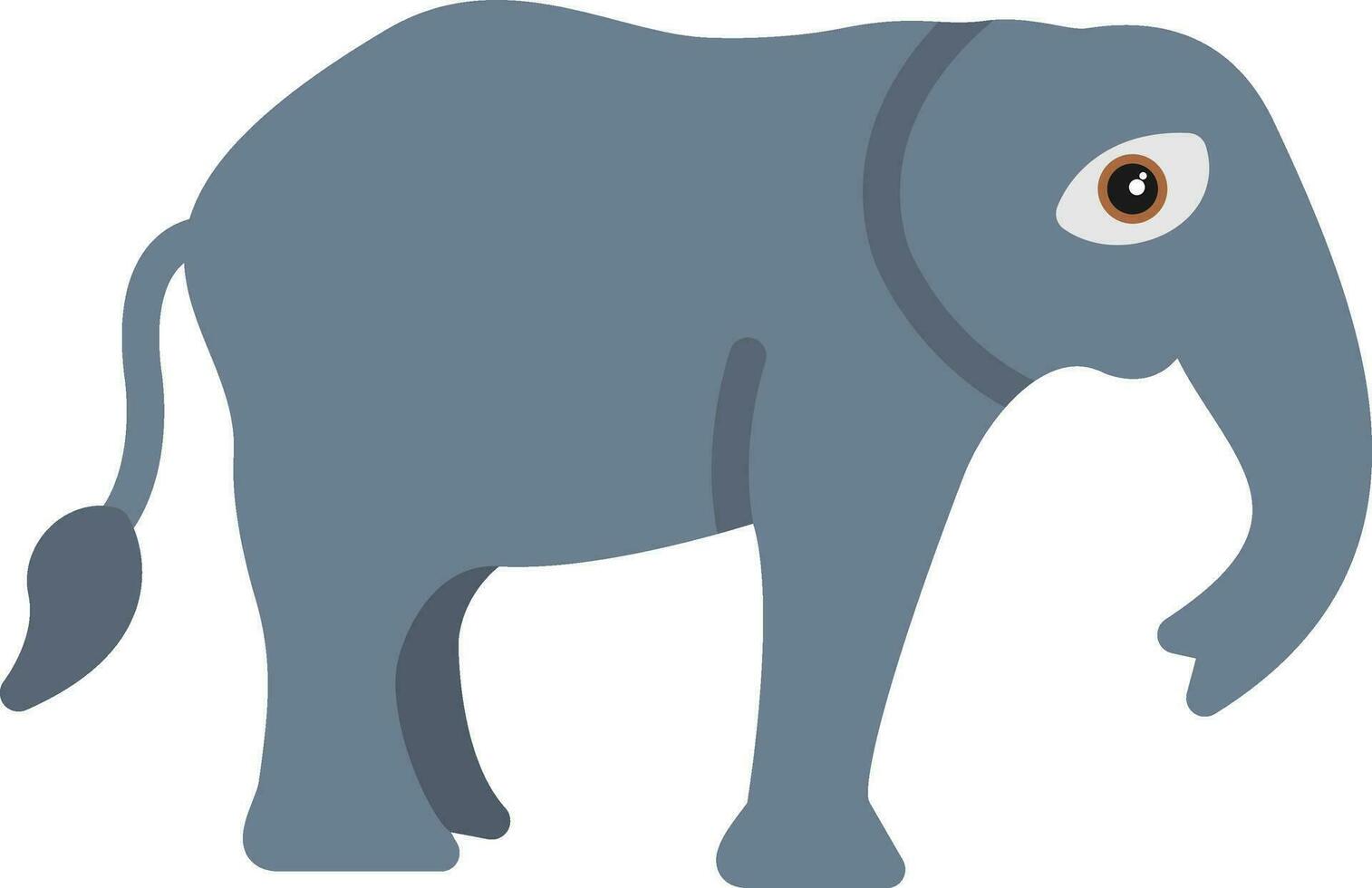 diseño de icono de vector de elefante