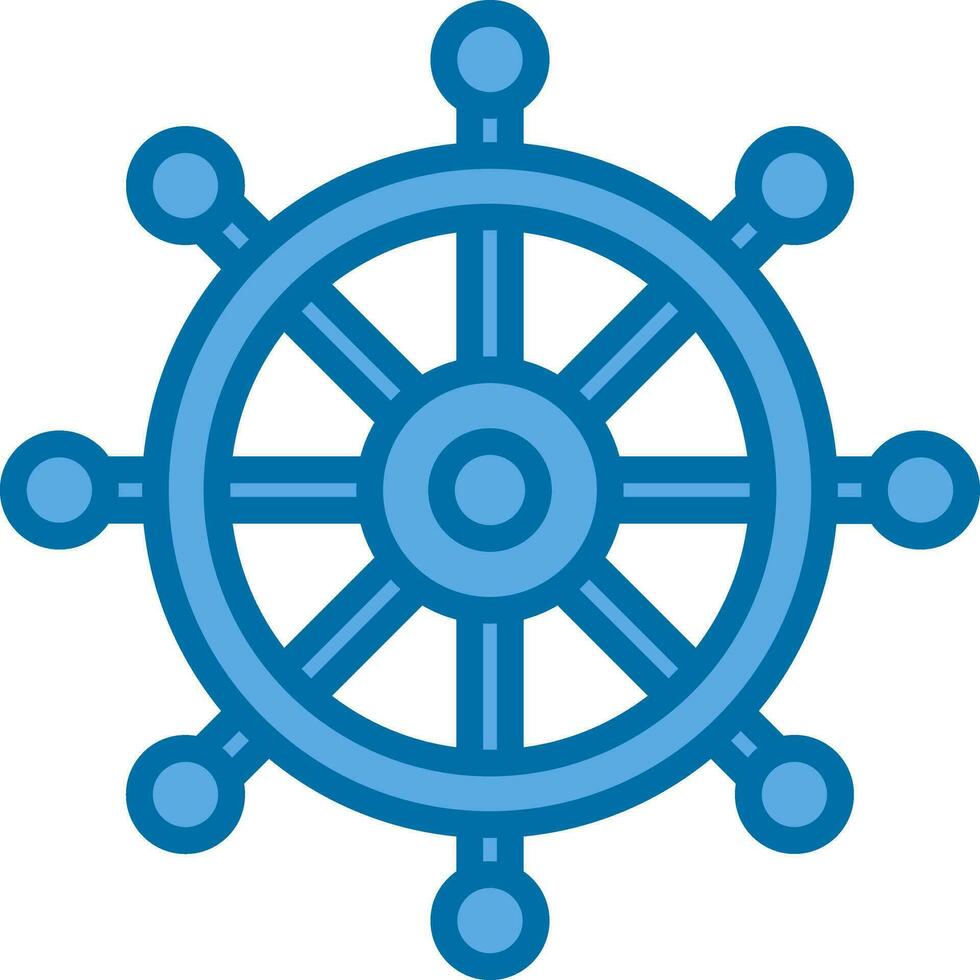 Rudder Vector Icon Design