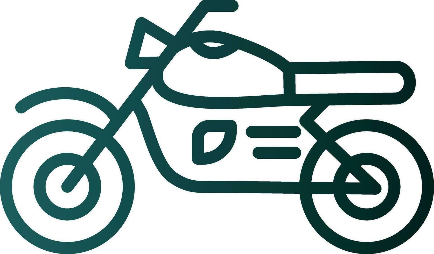 Motorbike Vector Icon Design