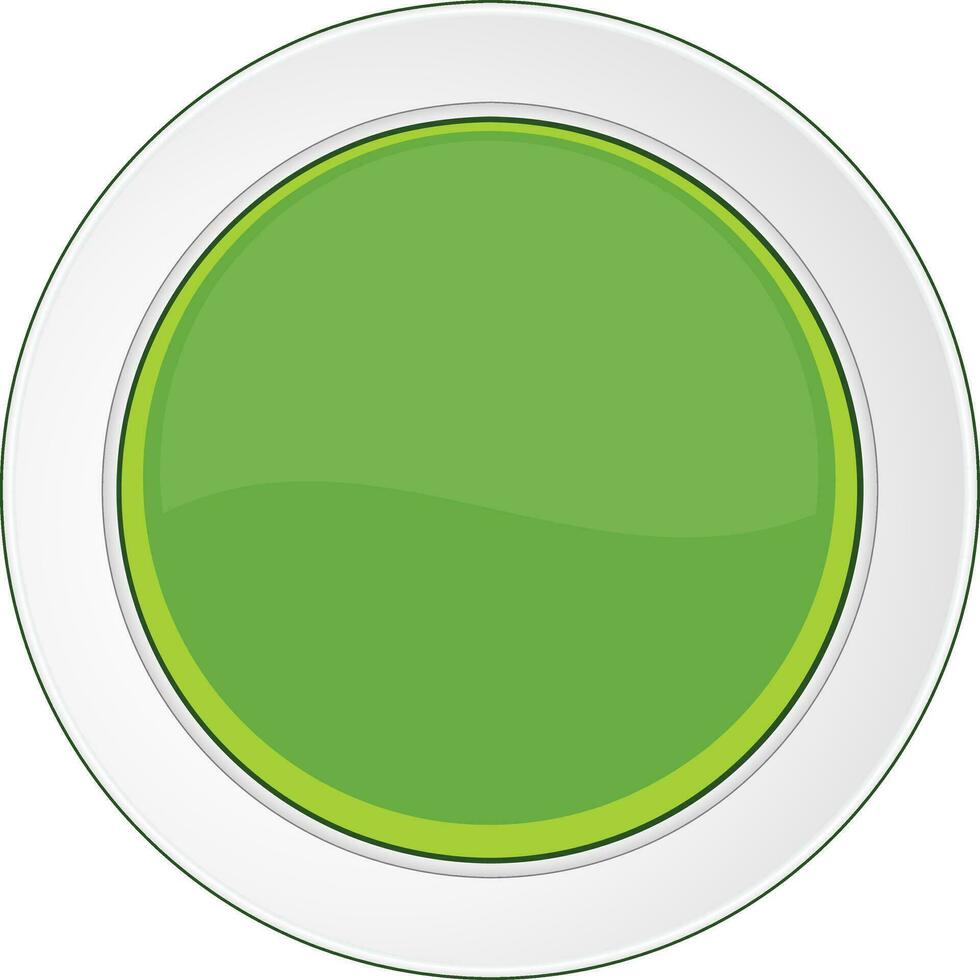 Blank circle frame with space for your text. vector