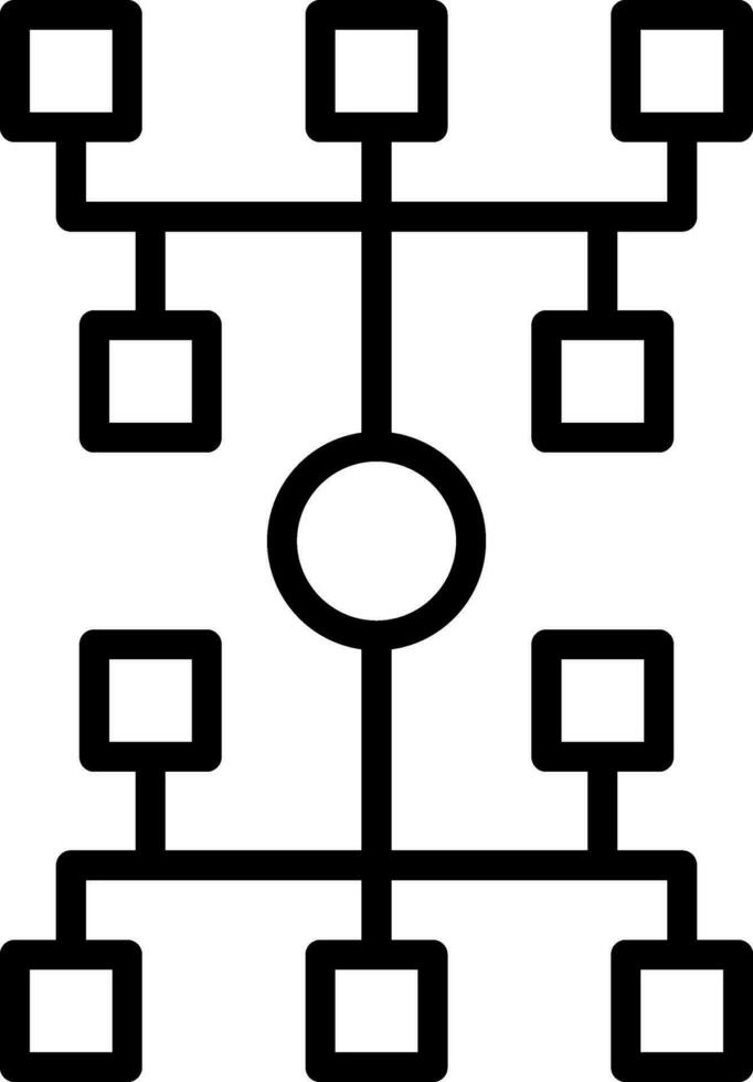 Algorithm Vector Icon Design