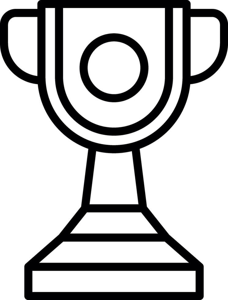 Trophy Vector Icon Design