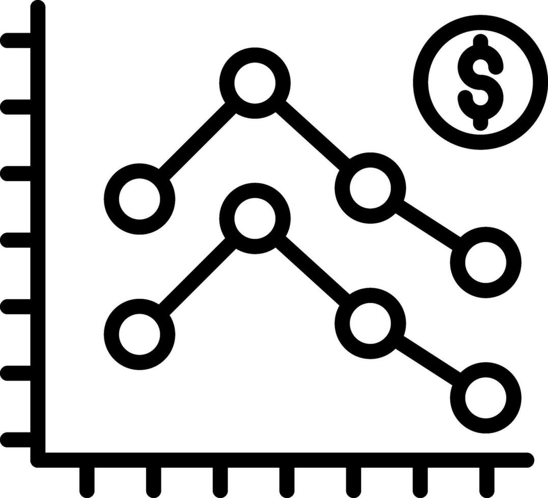 Chart Vector Icon Design