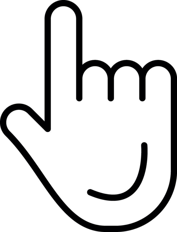Finger Vector Icon Design